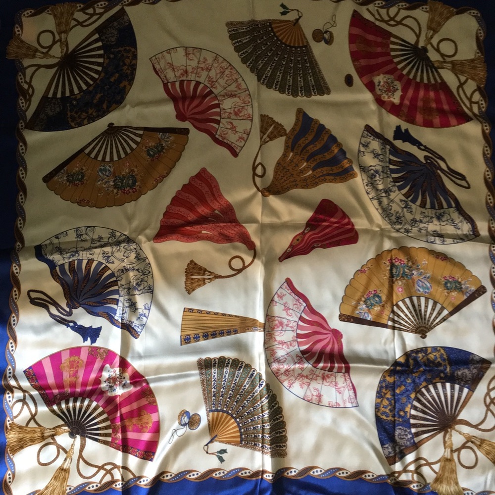 Wensli silk scarf
